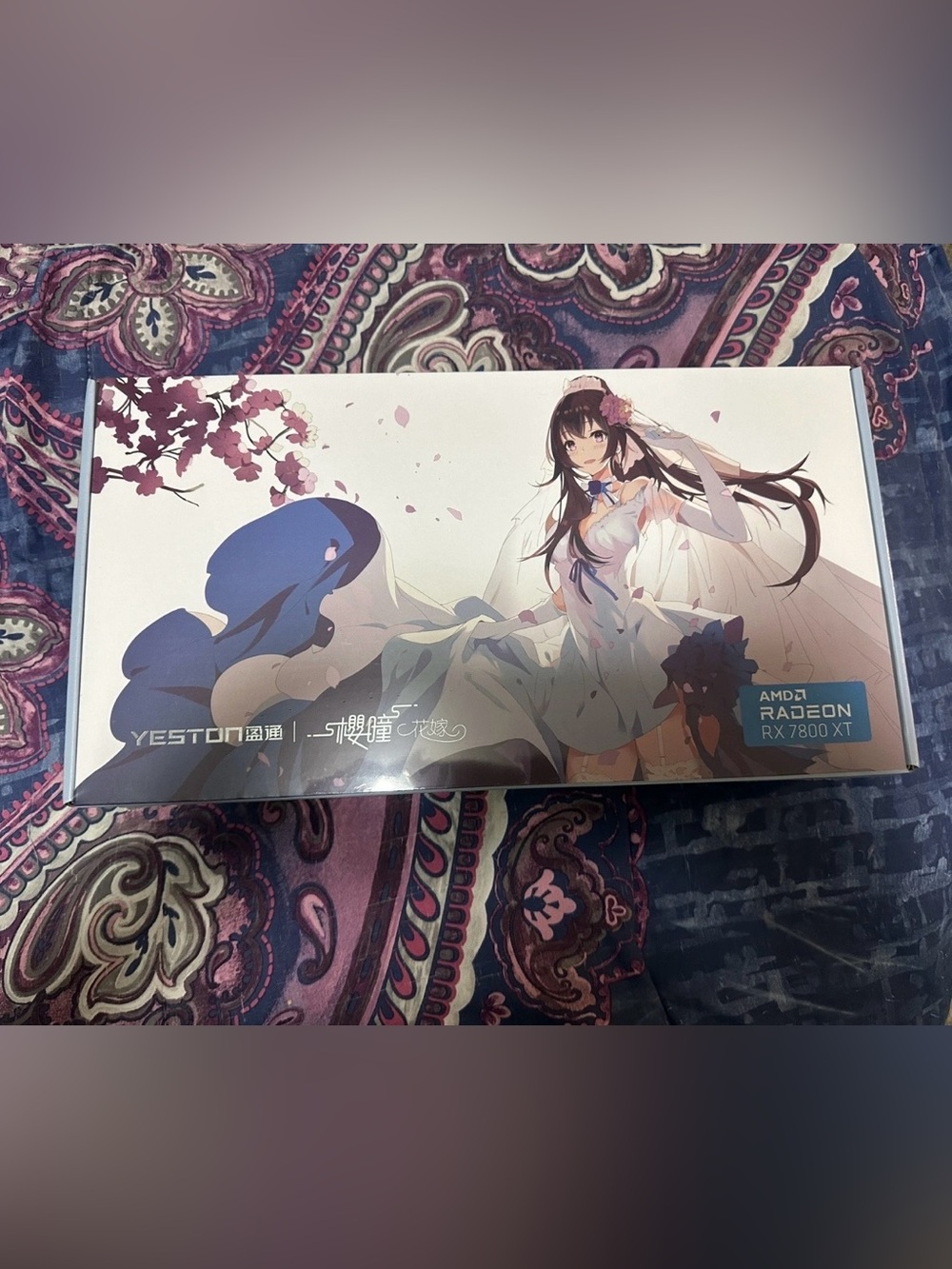 Yeston Sakura AMD Radeon RX 7800 XT 16GB Graphics Card Gaming GPU - Picture 4 of 7